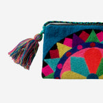 Cargar imagen en el visor de la galería, Bolso Wayuu grande - azul 
