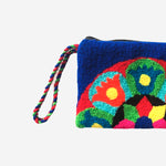 Cargar imagen en el visor de la galería, Bolso Wayuu pequeño - azul rey
